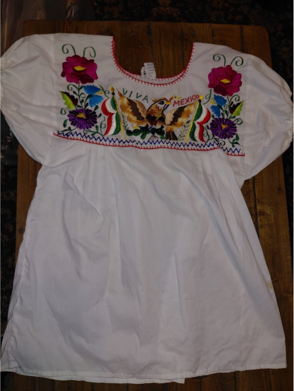 Mexico peasant shirt viva Mexico